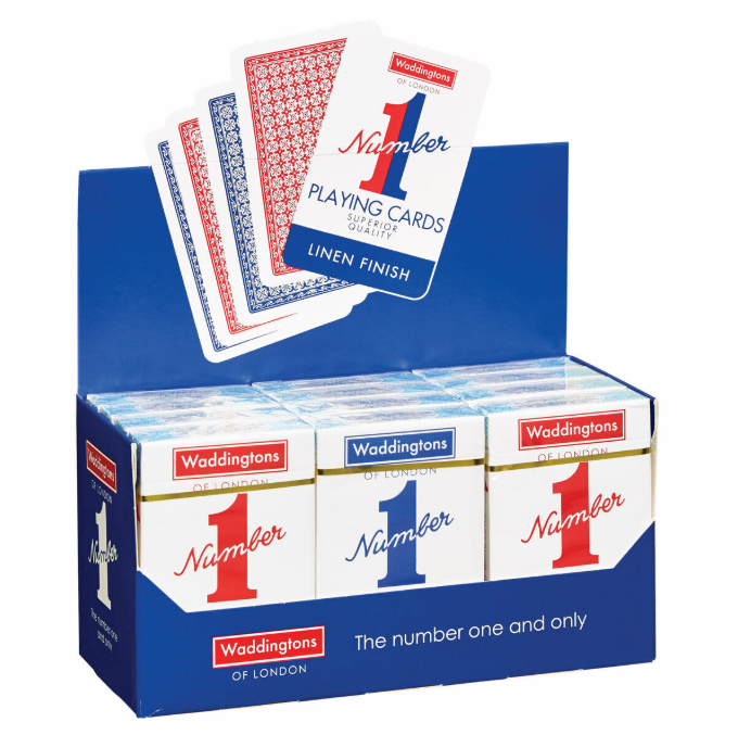 NO.1 Playing cards (12pk)