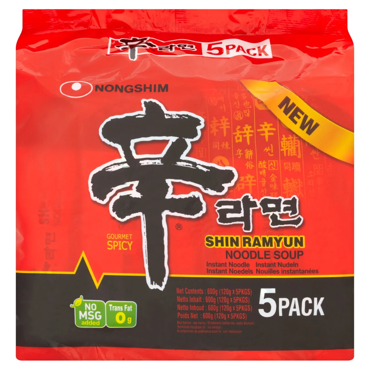 Noodles shin ramyun
