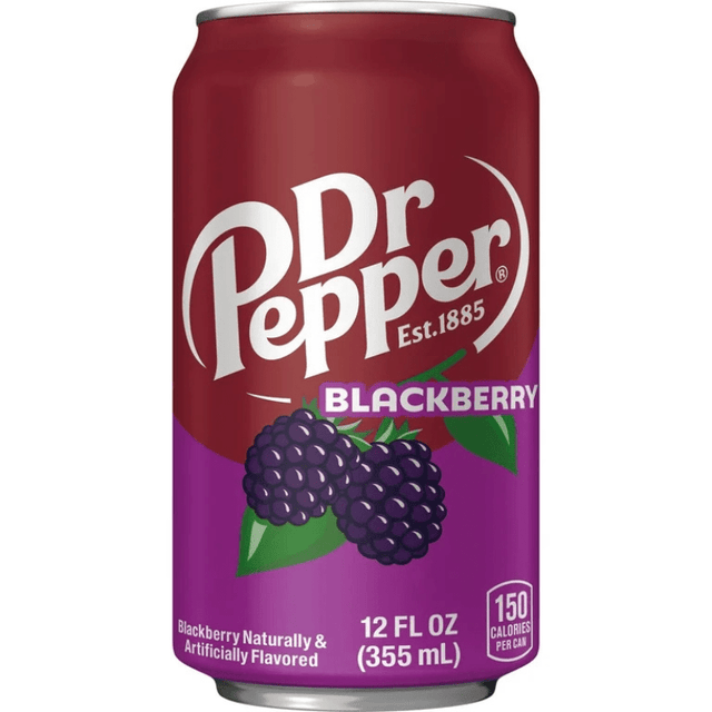 Dr. Pepper Blackberry (12 Pack )