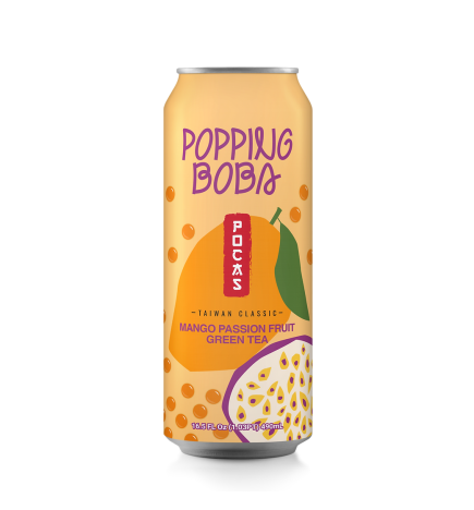 Poppiling Boba Mango and Passion Fruit (Box 24)