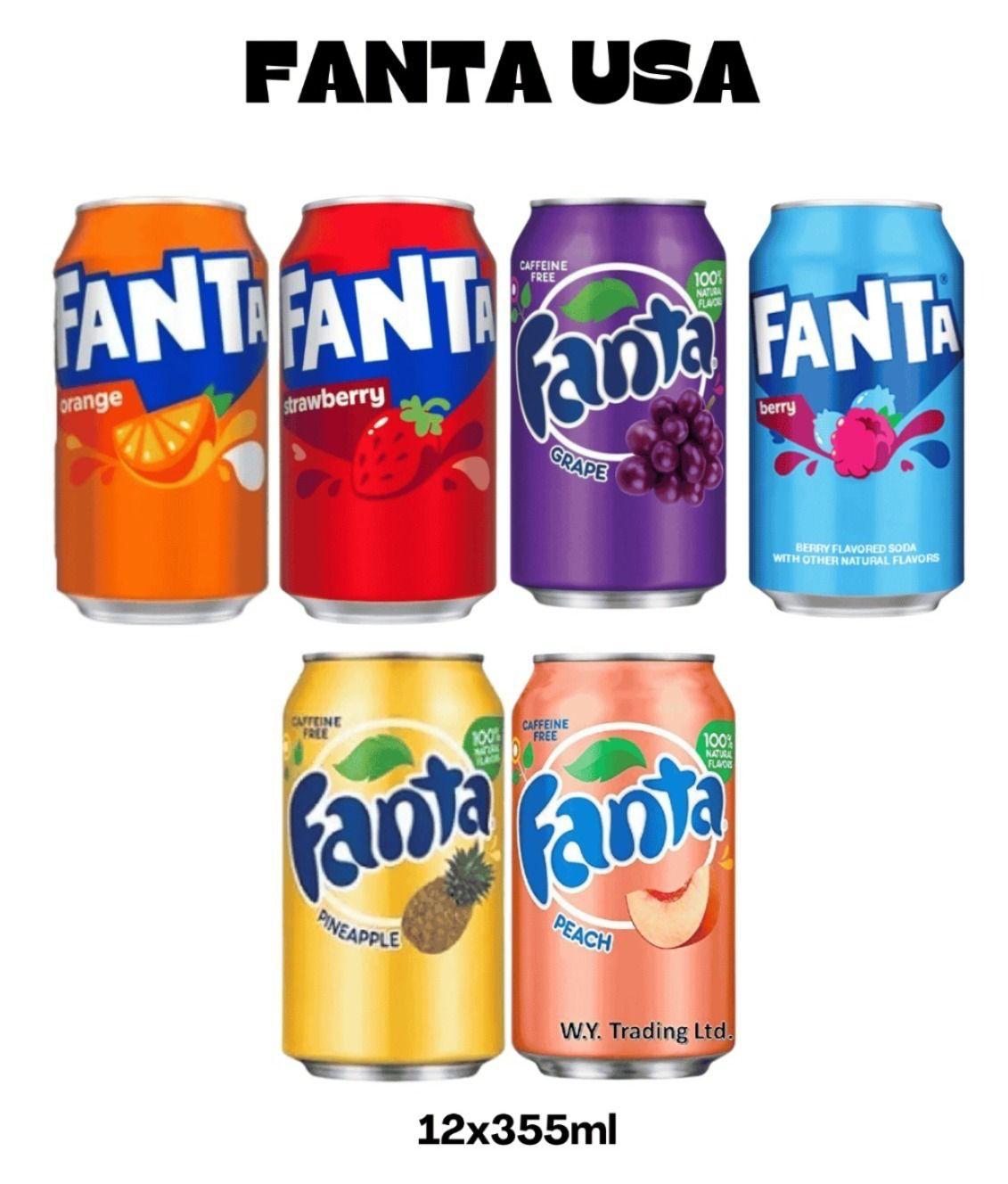 USA Fanta Peach 
