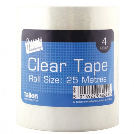 Tape (4 Pieces) clear Tape