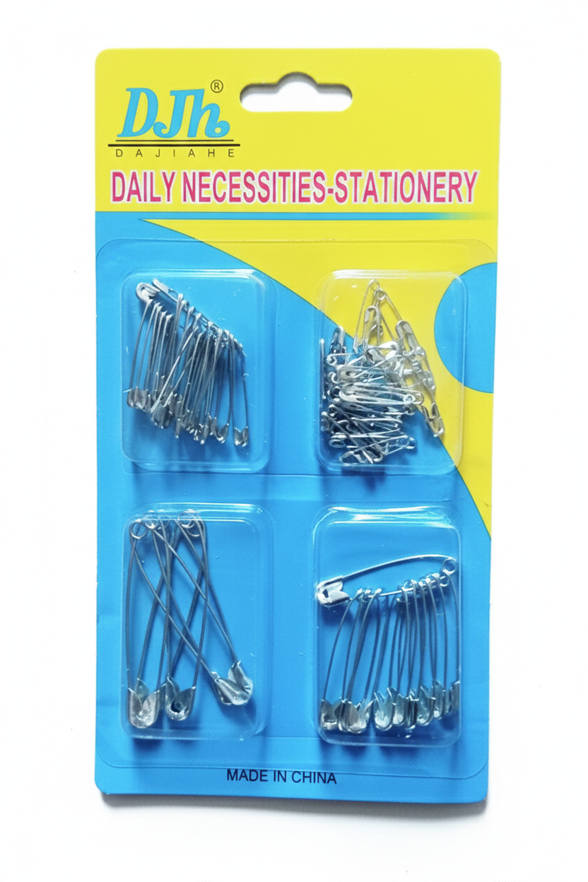 Safety pins packs