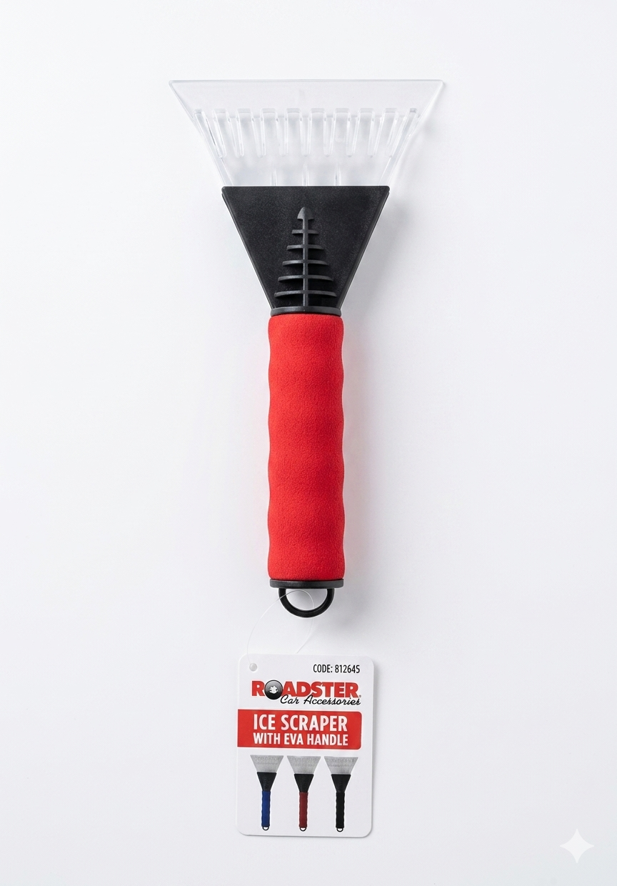 ICE Scraper with Eva handle 
