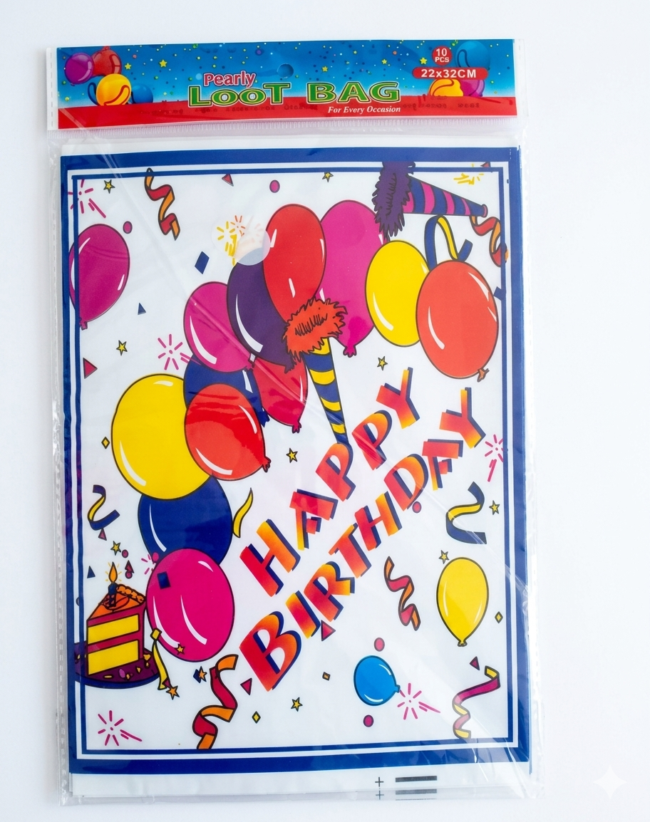 Party Bags 10pcs ( 22×32cm)