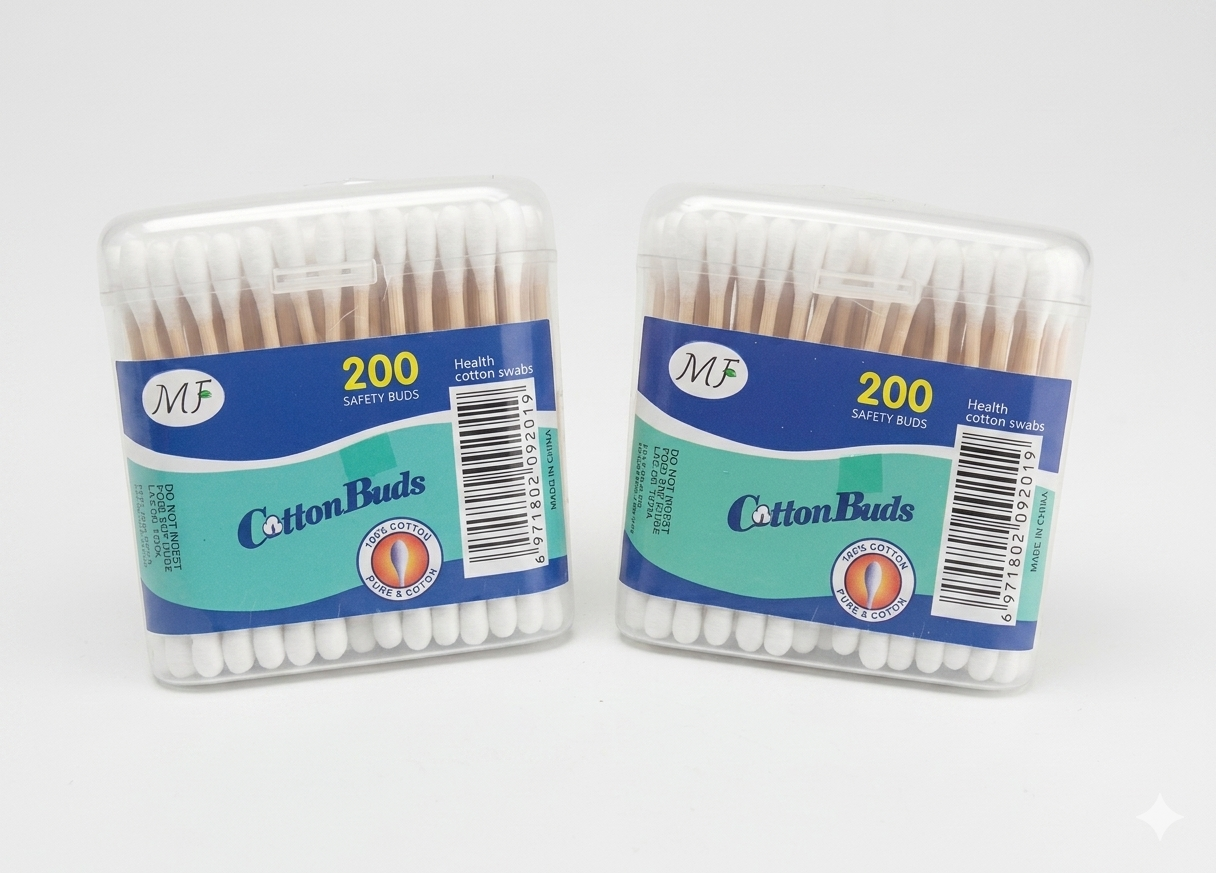 Cotton Buds (200 Pcs)