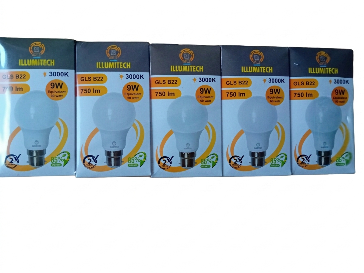 Bulb 9w LED (10 x1box)