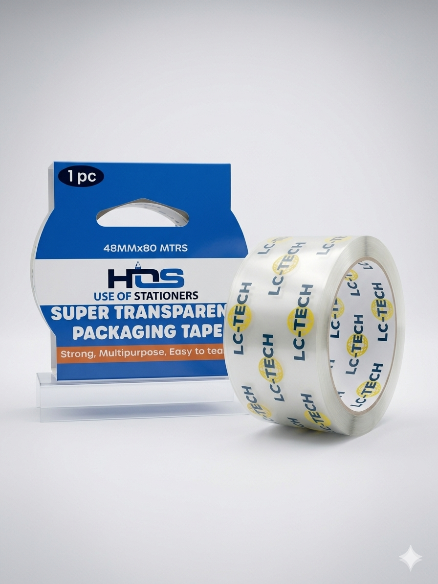Tape (48 x 80mm) Super Clear Tape
