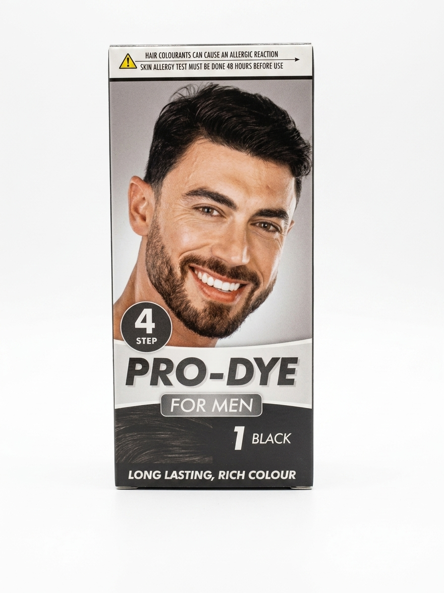 Man's hair coloring black (6)