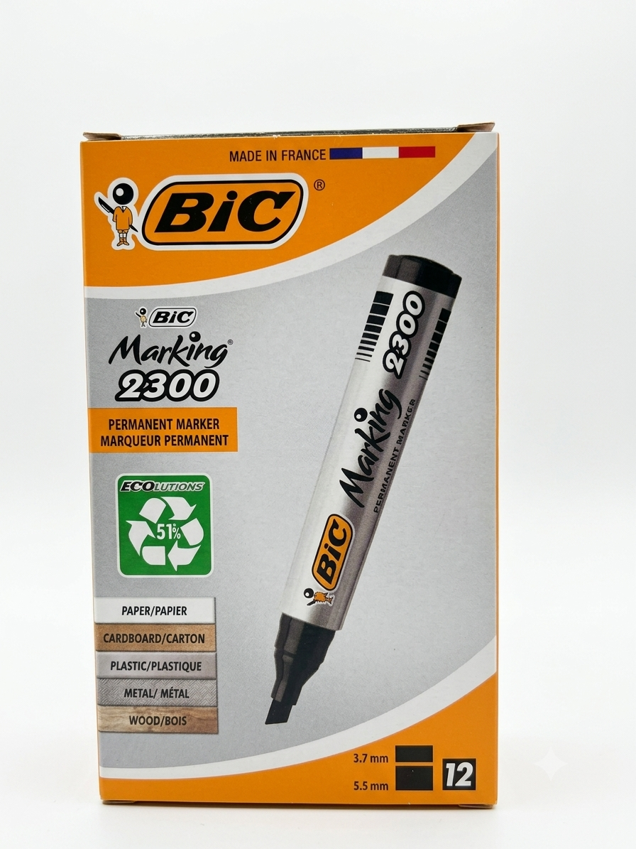Permanent marker box , £.79 (black, 12pcs)