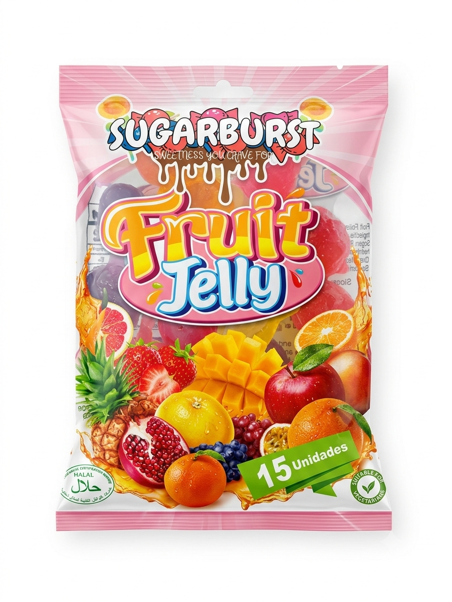 Fruity jelly 300g (20 Pcs)