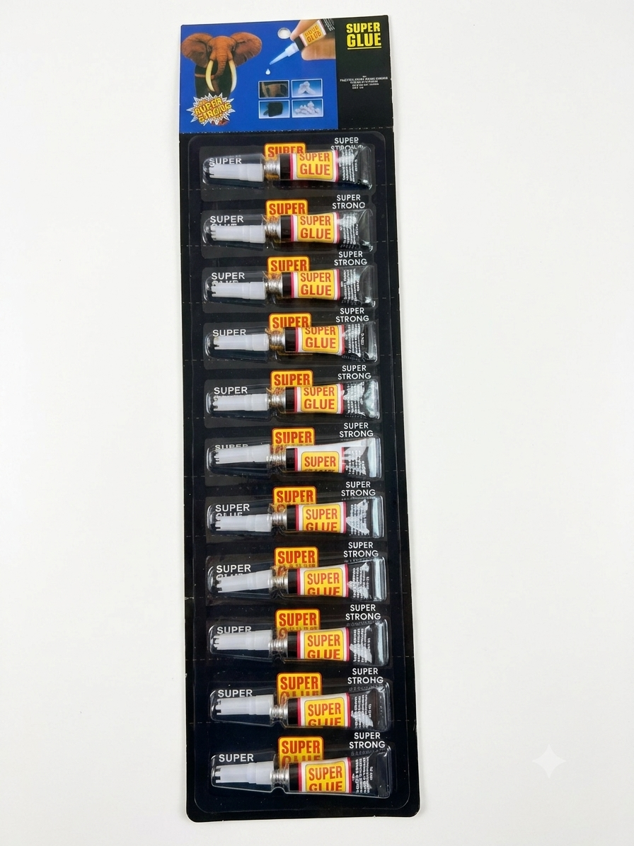 Super glue ( single x 12)