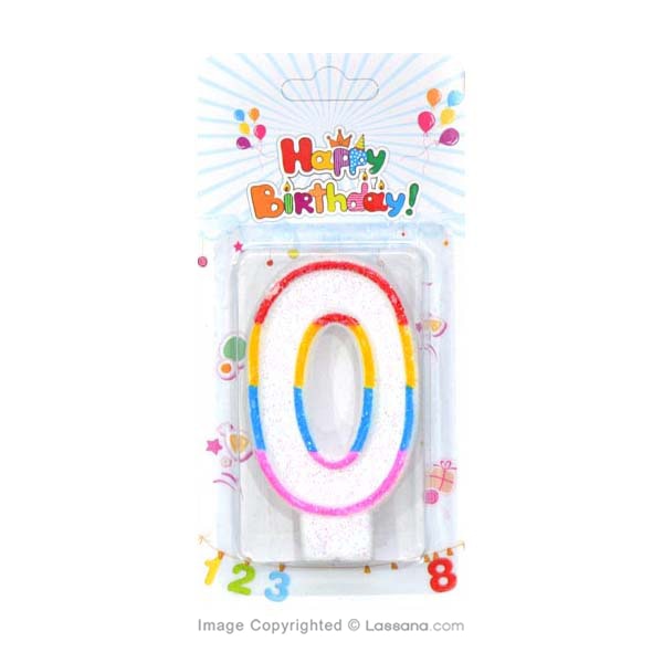 Candle Birthday (12Pcs) - Zero 
